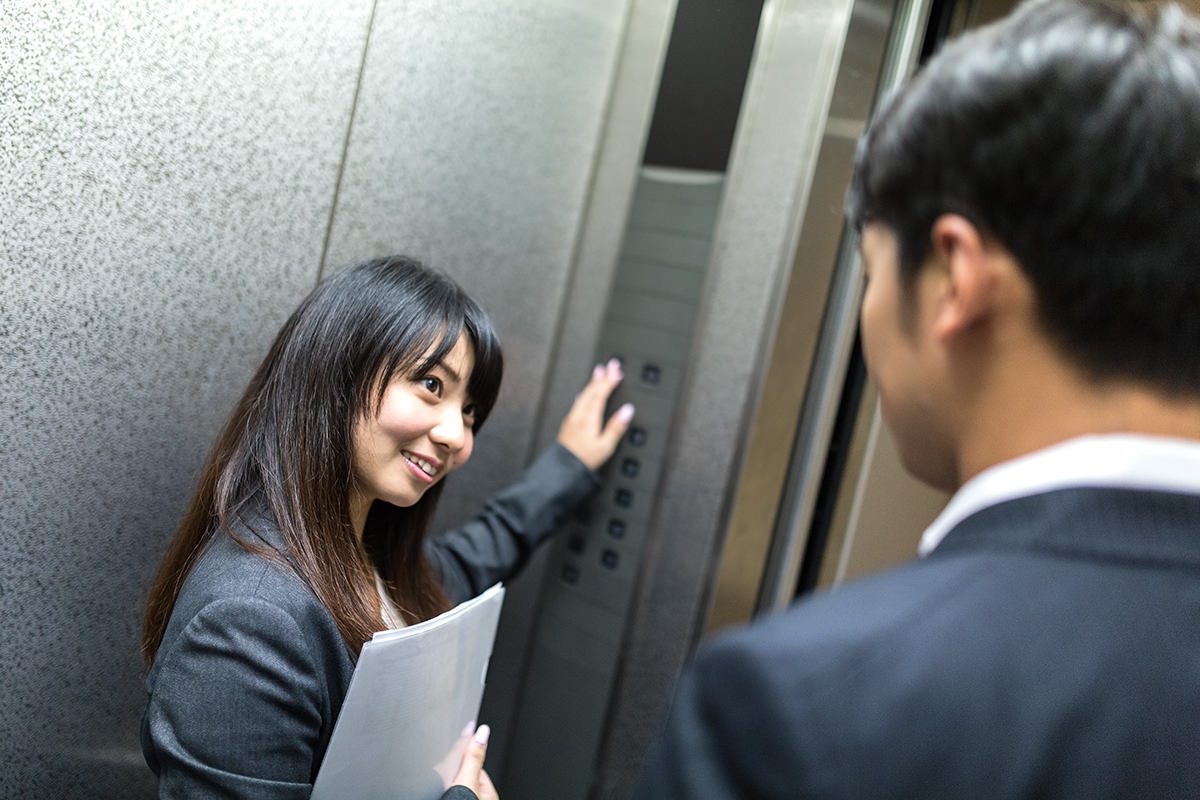 機転の利く女性